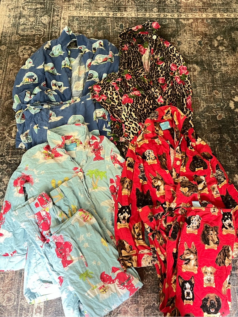 🍓vintage Nick & Nora pajama sets🍓